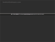 Tablet Screenshot of boekonlinekopen.com
